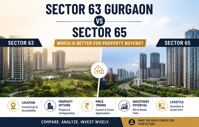 Sector 63 Gurgaon vs Sector 65: Which Is Better for Property Buyers?