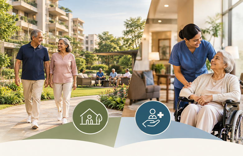 Senior Living vs Retirement Homes in Gurgaon: Key Differences