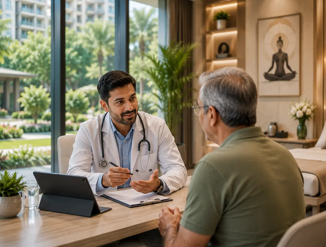 Healthcare and assisted wellness facility at DLF The Aureva Gurgaon